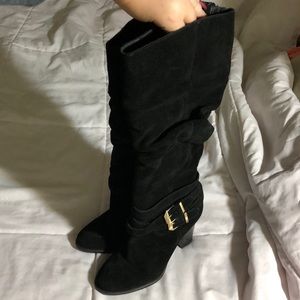 INC Jordana Suede boots